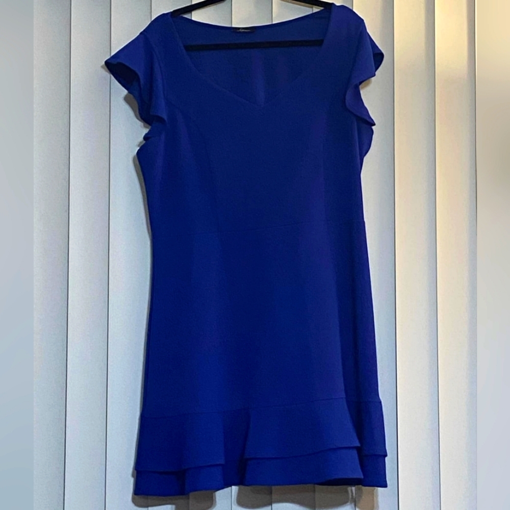Soprano XL Formal dress business blue navy feminine